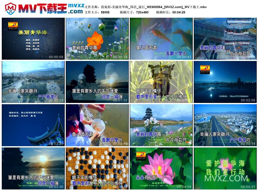 段宛彤-美丽青华海_国语_流行_ME600564